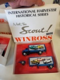 Winross  Truck with Double Van Trailer