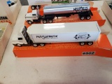 Winross  Truck with Refer Trailer
