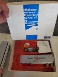 Winross  Truck with Van Trailer