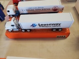 Winross  Truck with Van Trailer