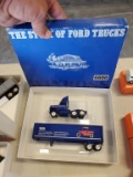 Winross  Truck with Van Trailer