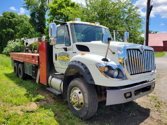 2012 International 7600 Flatwater Rig Tender Truck 'w/ title'