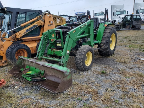 John Deere 4700 Compact Loader Tractor 'Runs & Operates'