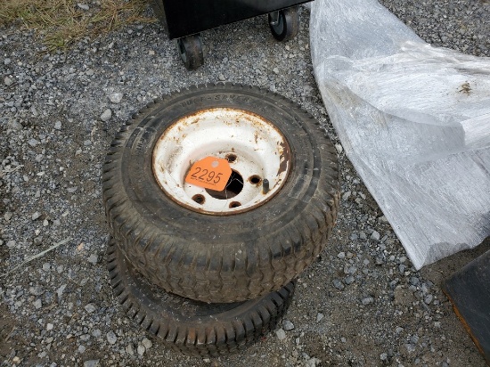 Tires On Wheels   'Pair of 2'