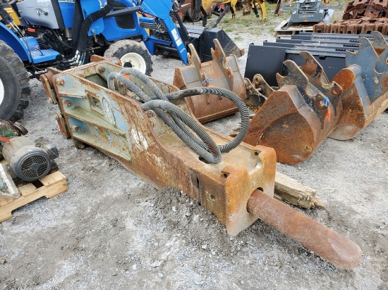Demo  Excavator Breaker