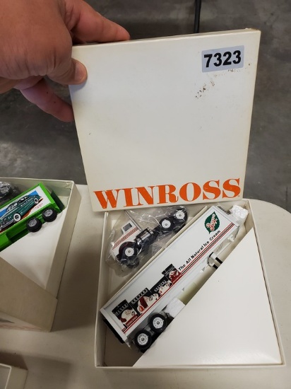 Winross Truck Tractor With Refer Trailer