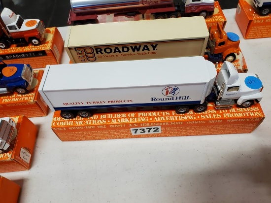 Winross Truck Tractor With Refer Trailer