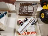 Winross Truck Tractor With Van Trailer