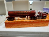 Winross Truck Tractor With Tank Trailer