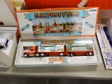 Winross Truck Tractor With Double Trailers