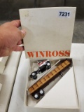 Winross Truck Tractor With Flat Bed Trailer