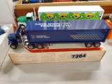 Winross Truck Tractor With Van Trailer