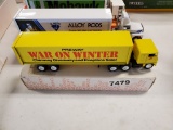 Winross Truck Tractor With Van Trailer