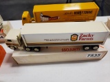 Winross Truck Tractor With Van Trailer