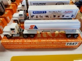 Winross Truck Tractor With Tank Trailer
