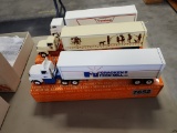 Winross Truck Tractor With Van Trailer