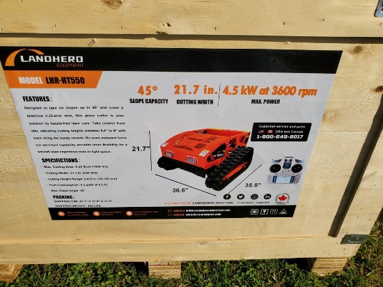 Land Honor HT550 Remote Controlled Mower 'NEW'