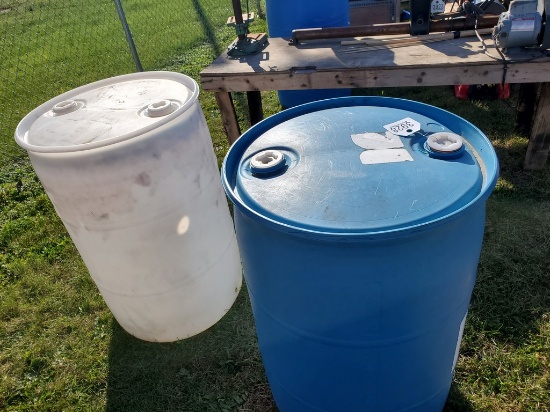 Plastic Barrels