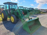 2016 John Deere 5075E Cab Loader Tractor 'Runs & Operates'