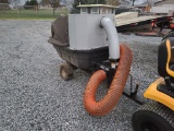 Trail Vac  Collection Cart