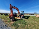 Kubota KX080-4 Midi Excavator 'Runs & Operates'