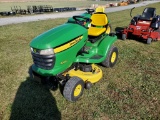 John Deere X300 Riding Tractor 'Ride & Drive'