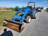 New Holland TC45D Compact Loader Tractor 'Runs & Operates'