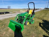 2018 John Deere 1025R Compact Loader Tractor 'Elite Ride & Drive'
