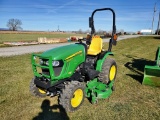 2015 John Deere 2025R Compact Tractor 'Elite Ride & Drive'