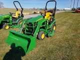 2014 John Deere 1025R Compact Loader Tractor 'Elite Ride & Drive'