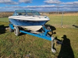 1989 Invader  Boat with Trailer 'NO TITLES'