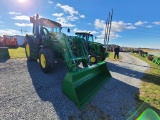 2017 John Deere 6120M Cab Loader Tractor,  'Elite Ride & Drive'