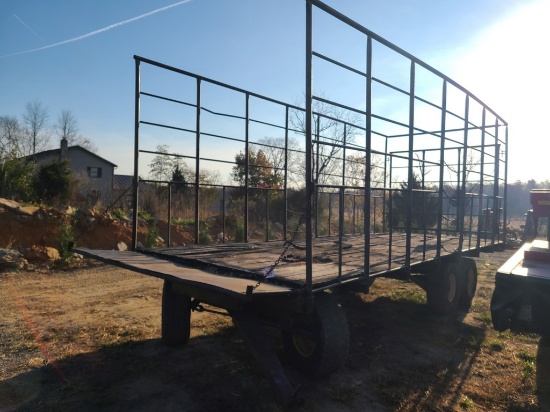 Bale King  Metal Rack Wagon
