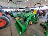2014 John Deere 1025R Compact Loader Tractor 'Ride & Drive'