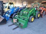 John Deere 770 Compact Loader Tractor  'Package - Ride & Drive'