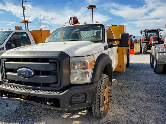2013 Ford F550 Flatbed Truck 'Title in the Office'