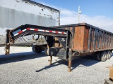 2005 PJ  Gooseneck Dump Trailer 'Title in the Office'