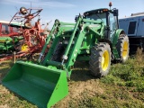 John Deere 7420 Cab Loader Tractor 'Ride & Drive'
