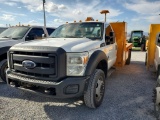 2013 Ford F550 Flatbed Truck 'Title in the Office'