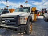 2013 Ford F550 Flatbed Truck 'Title in the Office'