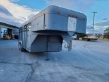 1982 Valley  Gooseneck Livestock Trailer 'NO TITLE'