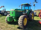 John Deere 4560 Cab Tractor 'Runs & Operates'