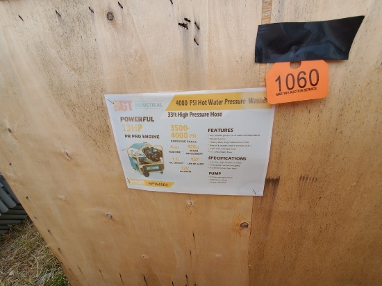 Agrotk HPW4000 Pressure Washer  'NEW'