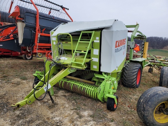 2003 Claas Rollant 255 Round Baler Wrapper 'Monitor in the Office'