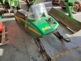 John Deere Spitfire Snowmobile 'Runs & Operates '