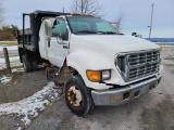 2002 Ford F650 Dump Truck 'Title in the Office - AS-IS'