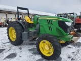 2016 John Deere 6105M Tractor 'Runs & Operates'