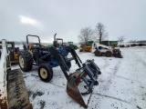 Farmtrac 555 Tractor Loader Backhoe 'Runs & Operates'