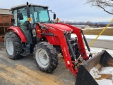Massey Ferguson 4607M Cab Loader Tractor 'Ride & Drive'