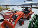 2020 Kubota BX23S Tractor Loader Backhoe 'Ride & Drive'